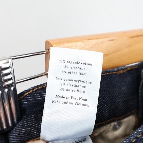 Everlane Men's Slim 4-Way Stretch Organic Jean Deep Indigo Size 30x32 NWOT - Picture 7 of 8